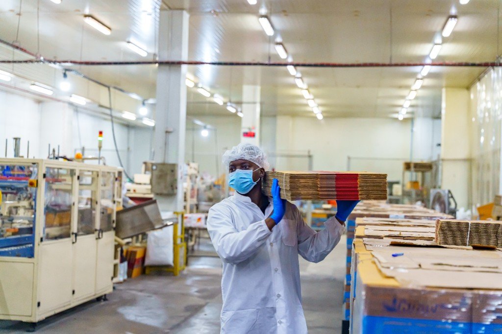 Hygiene-controlled handling of temperature-sensitive cargo